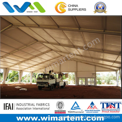 Clear-Span 25m Transparent Aluminum PVC Tent for Big Exhibition